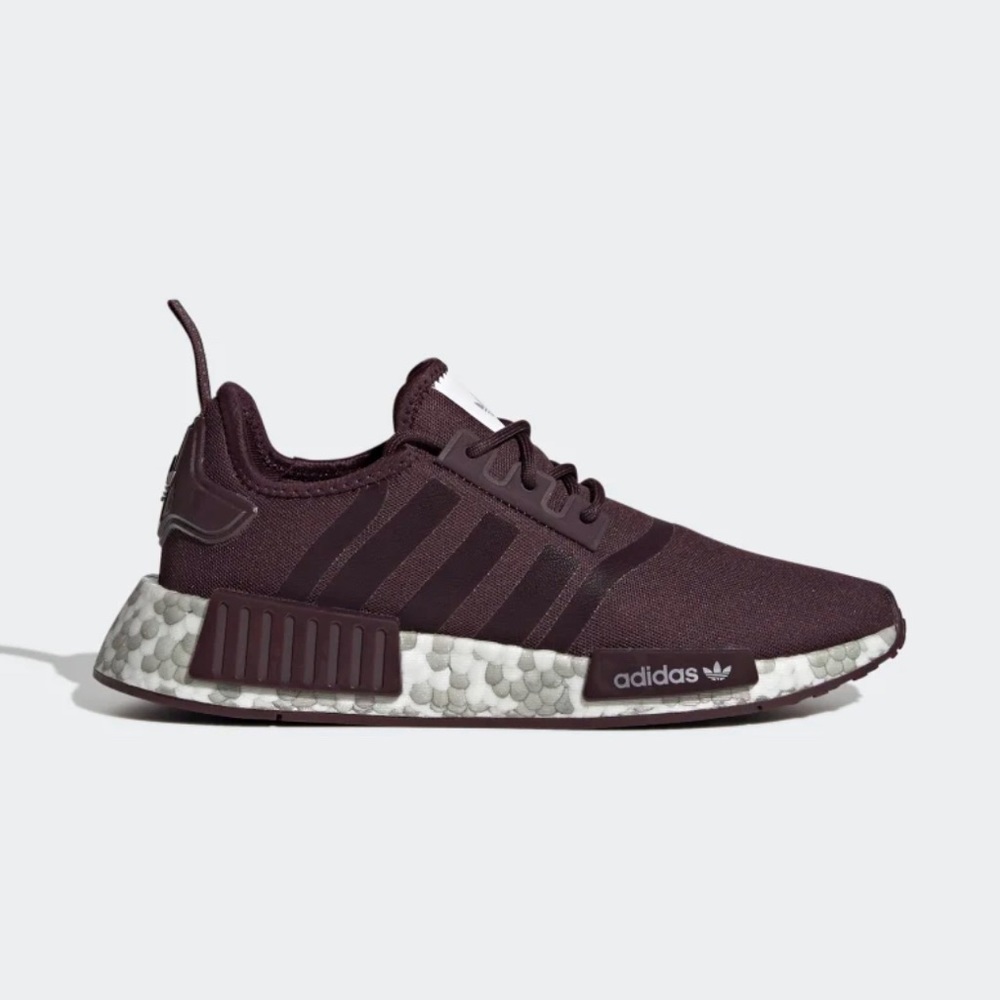 adidas Women's Athletic Shoes in Dark Purple and White
